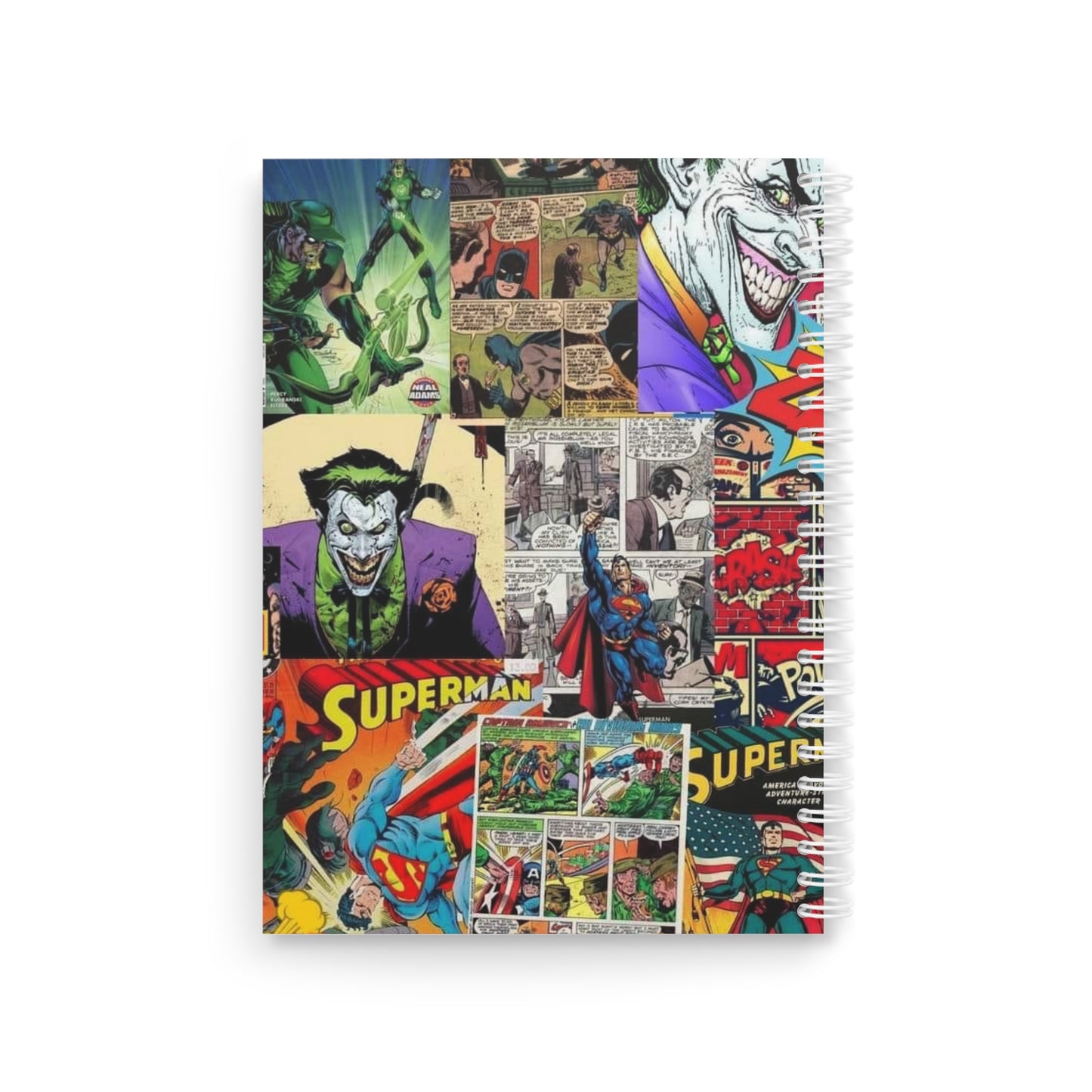 Cosmic Superhero Spiral Notebook