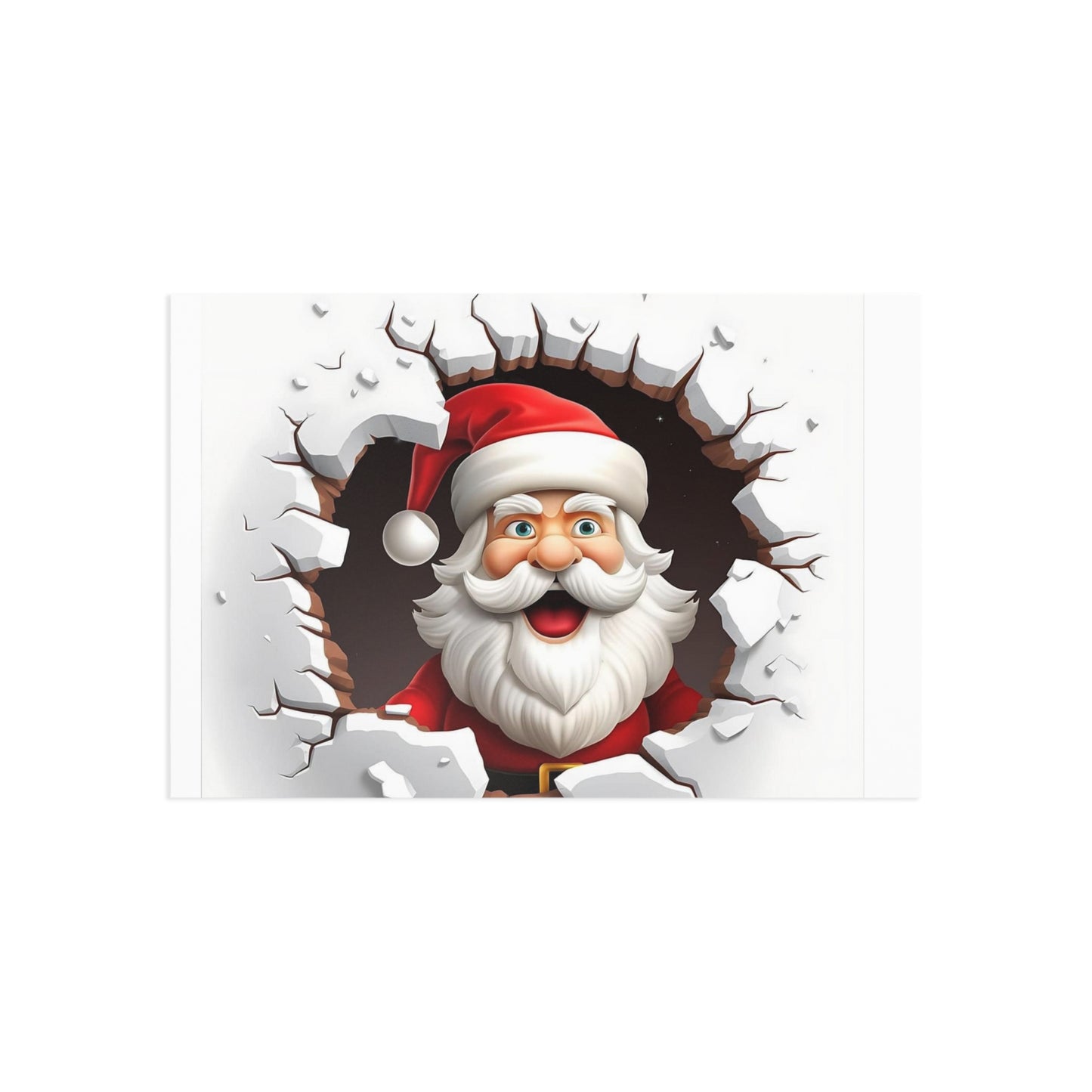 Cracking Santa Postcards (Christmas)