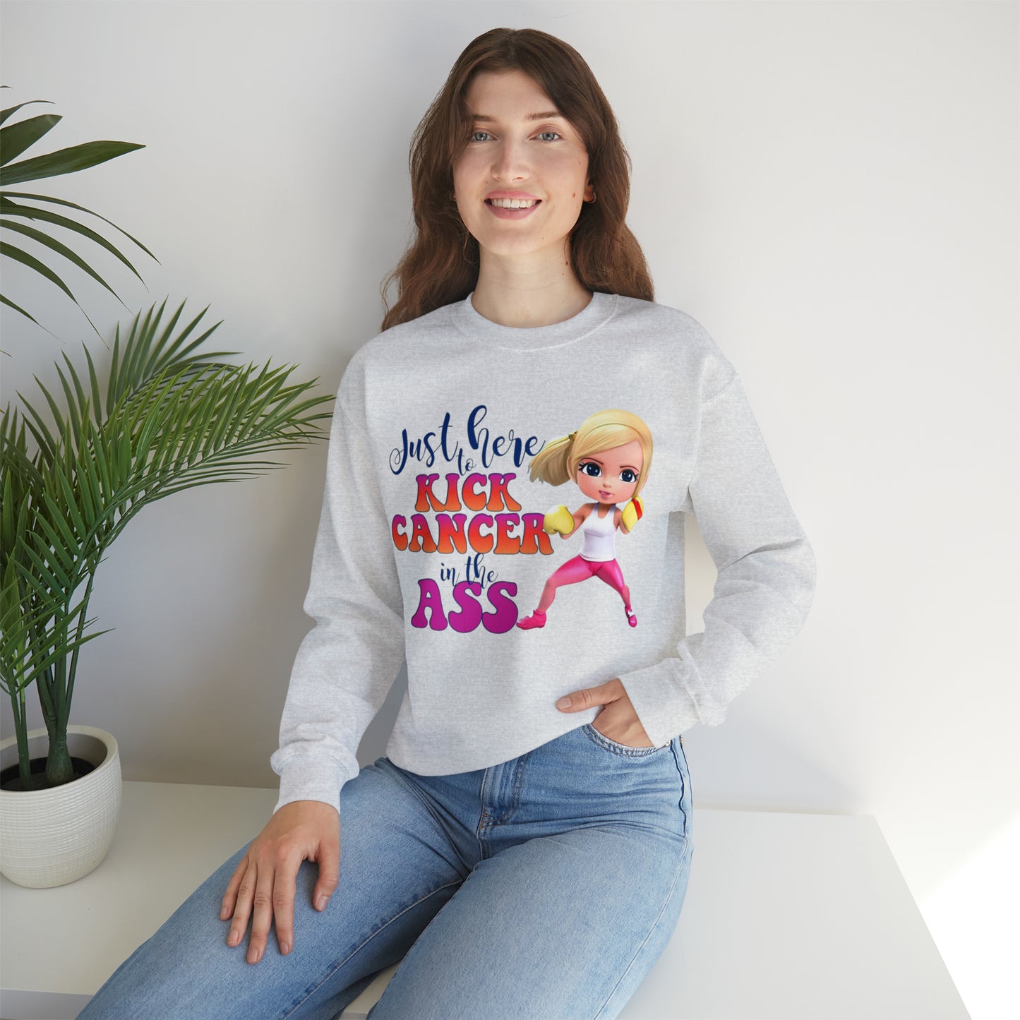 Cancer kick ssa - Sweatshirt