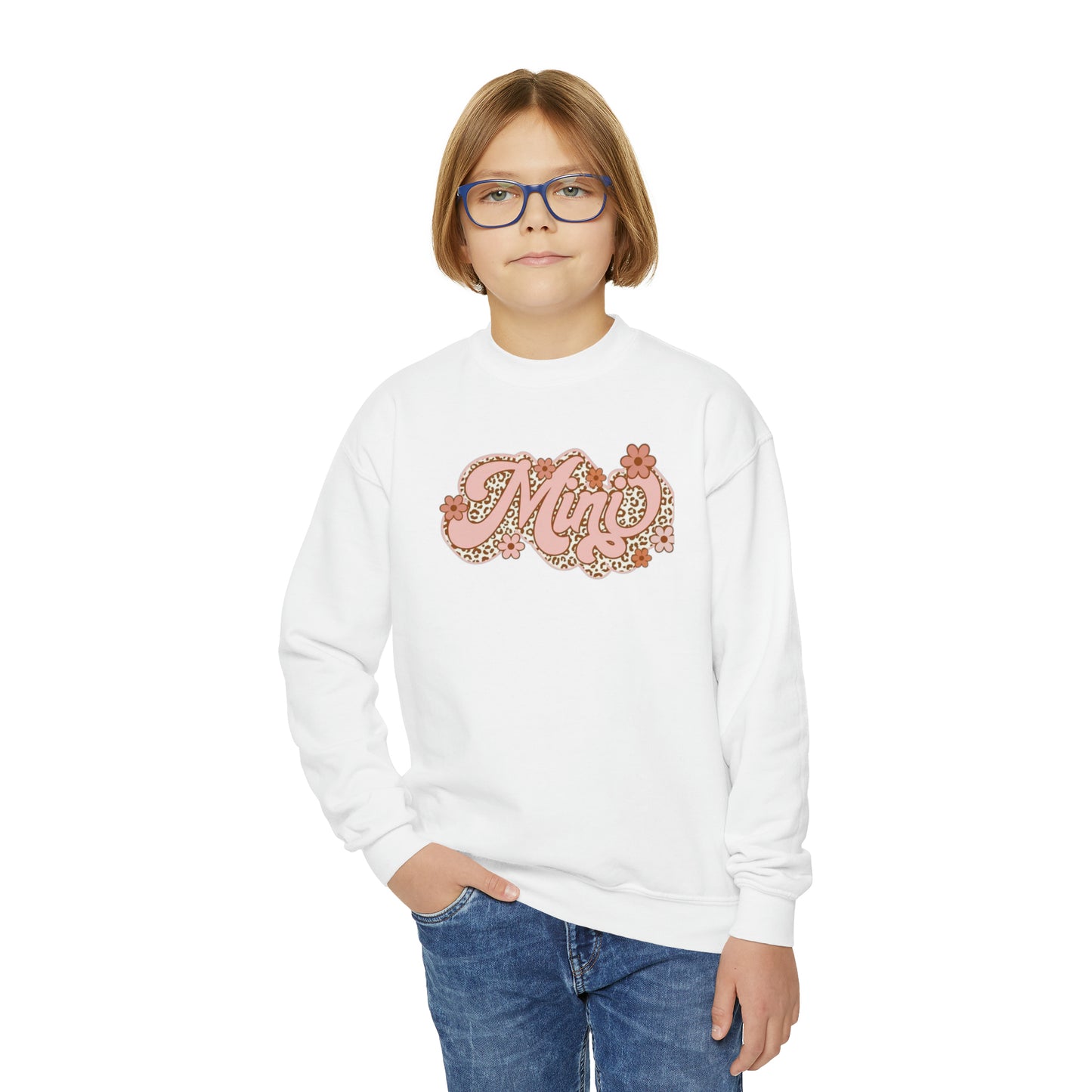 Youth Sweatshirt - Mini - flower