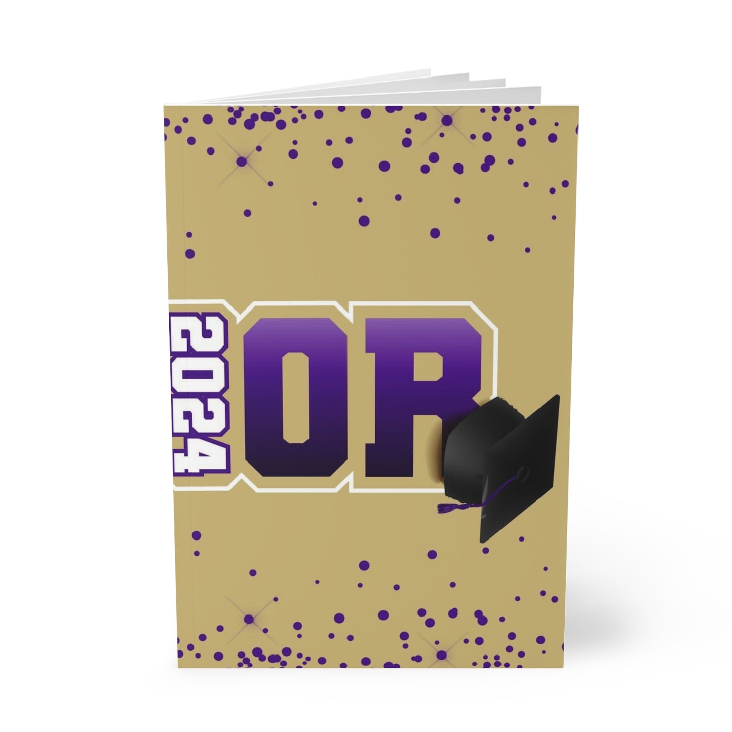 Senior Purple 2024- Softcover Notebook