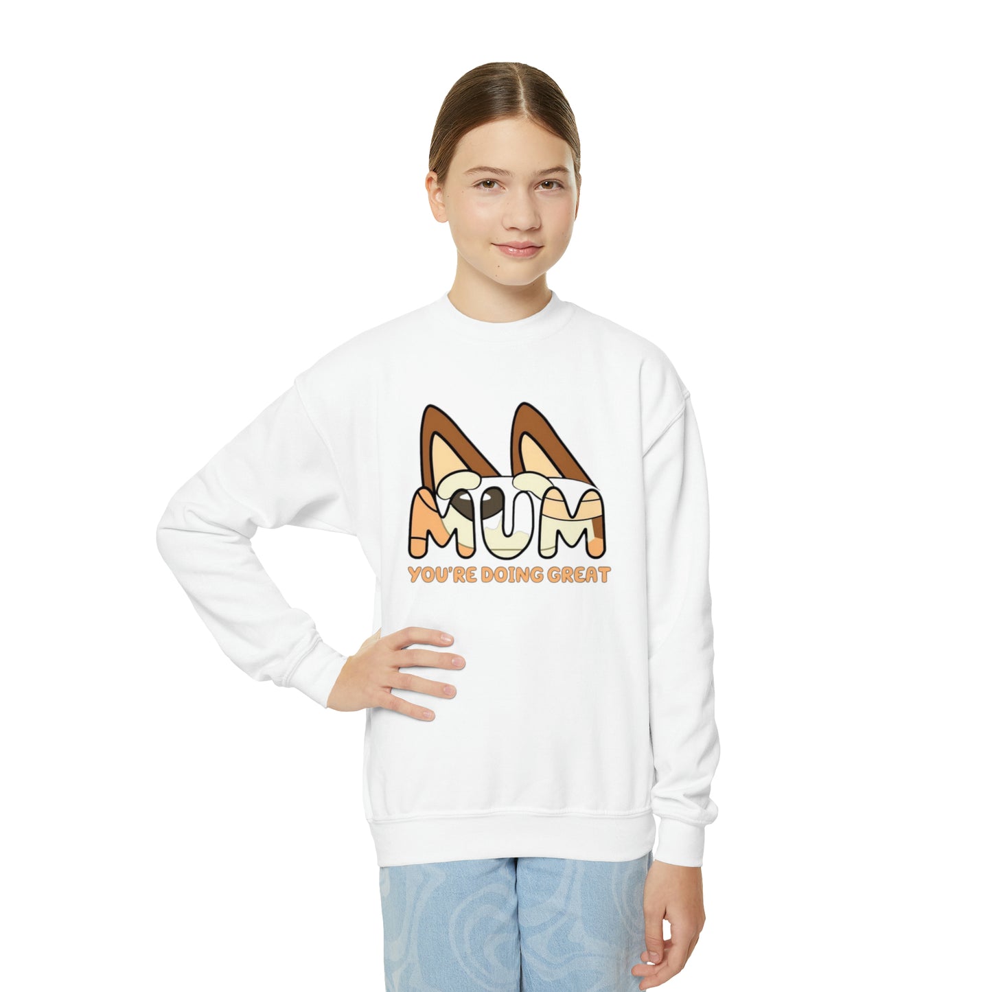 Youth Sweatshirt - MUM you doing great