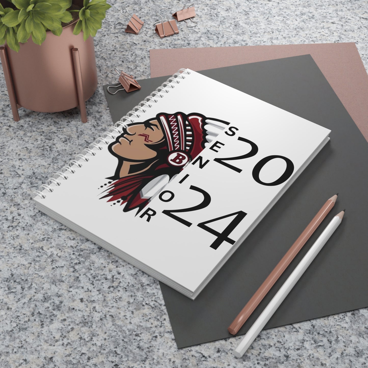 2024 Senior -  Spiral Notebook