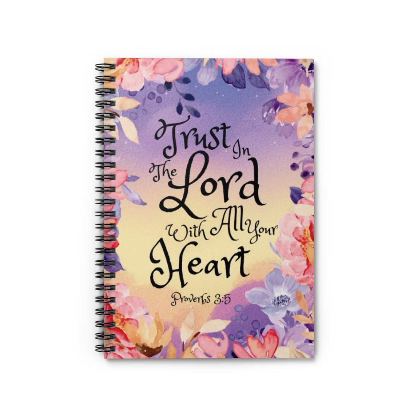 Trust in the Lord Spiral Notebook