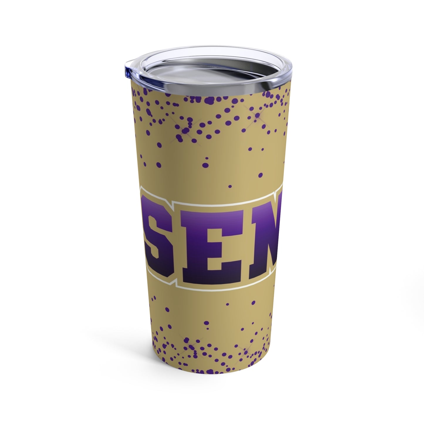 Purple Senior 2024 Tumbler 20oz