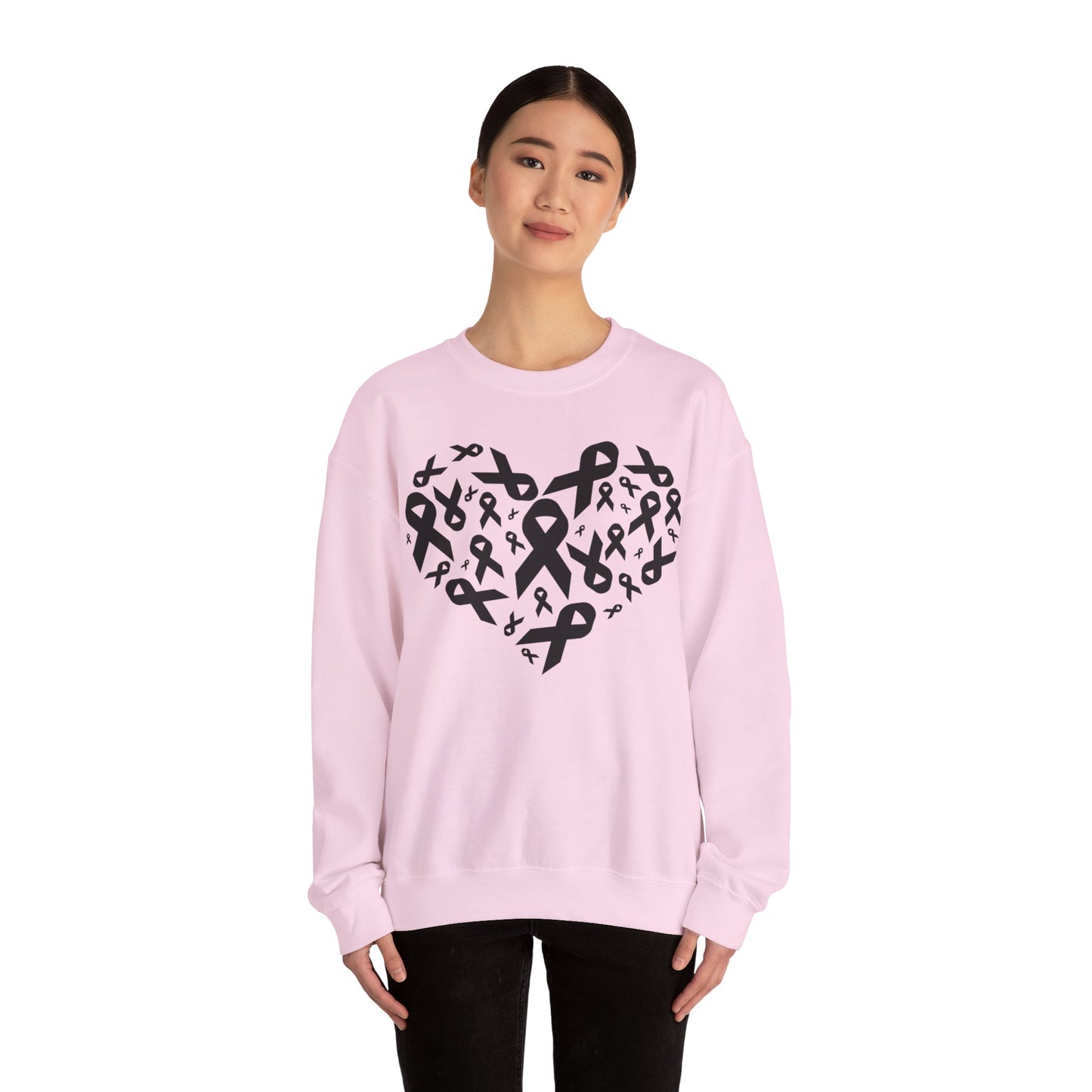 Ribbon (black) - Sweatshirt