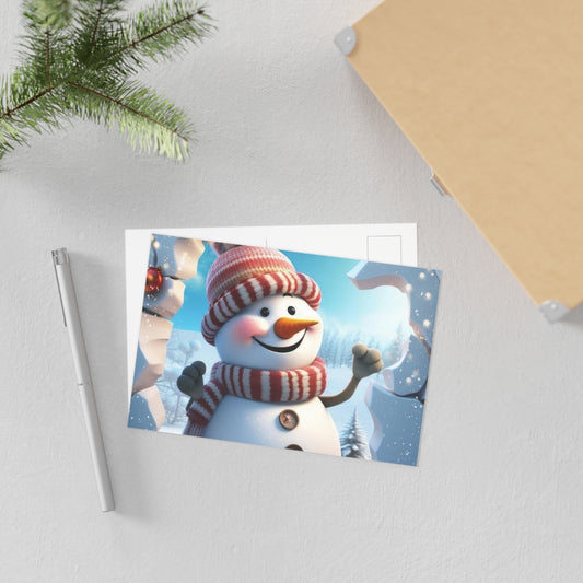 Snowman Postcards (Christmas)