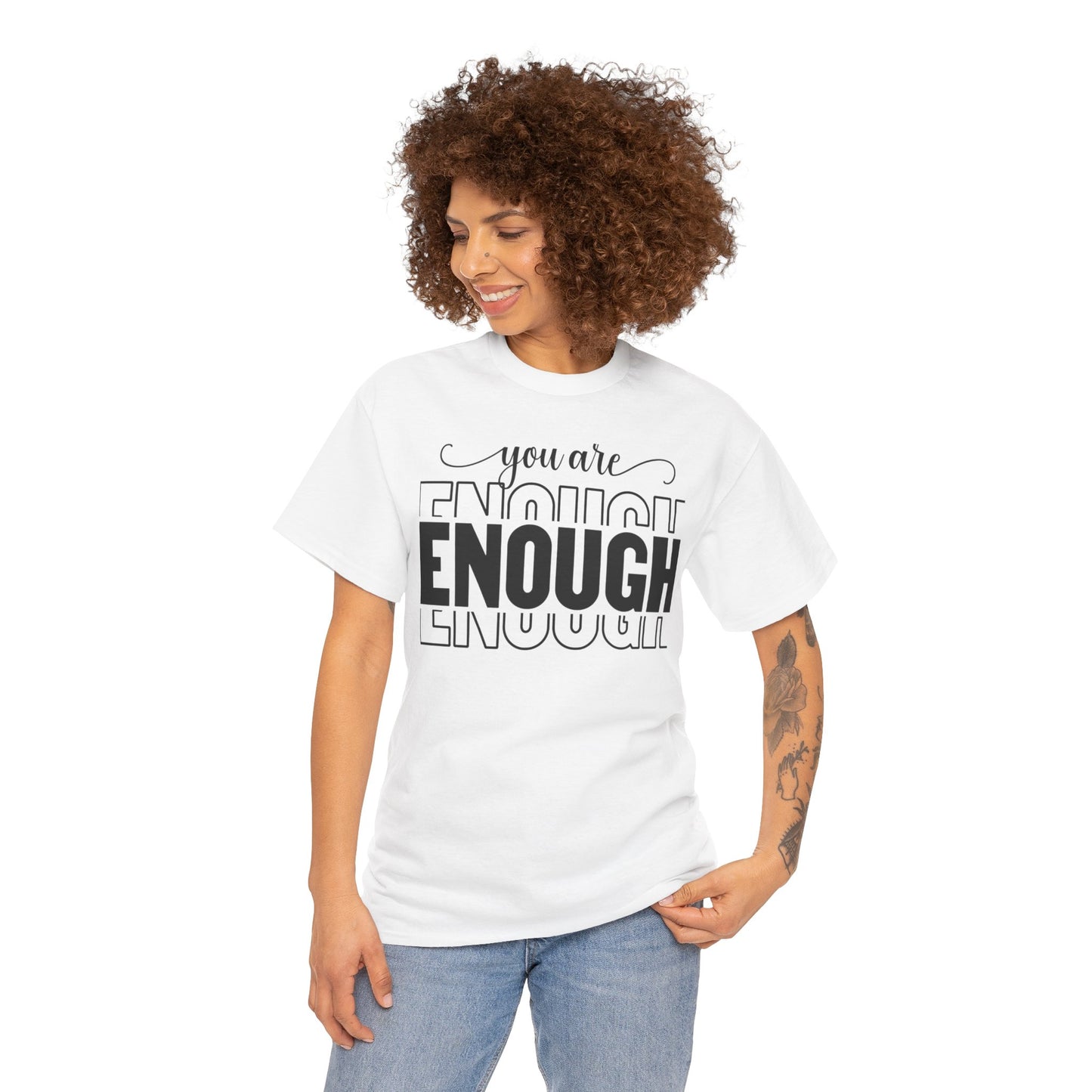 You are Enough Cotton Tee