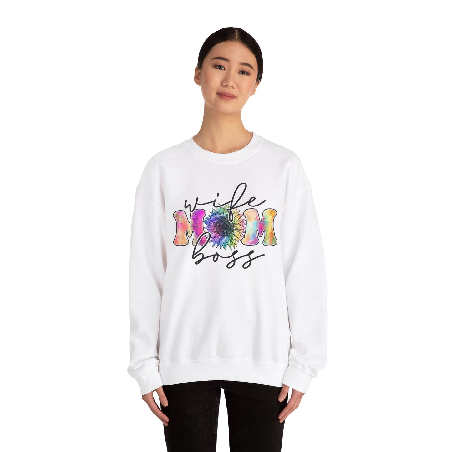 Wife Mom Boss Sweatshirt