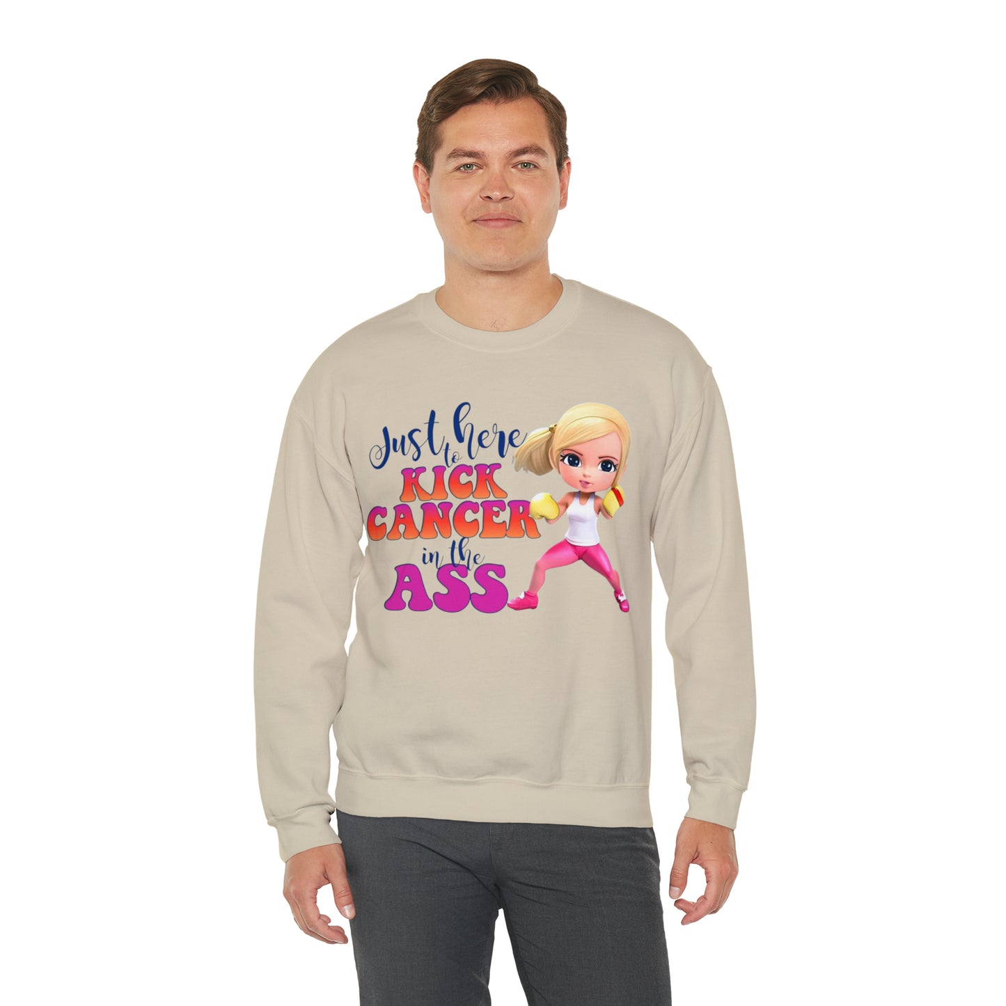 Cancer kick ssa - Sweatshirt