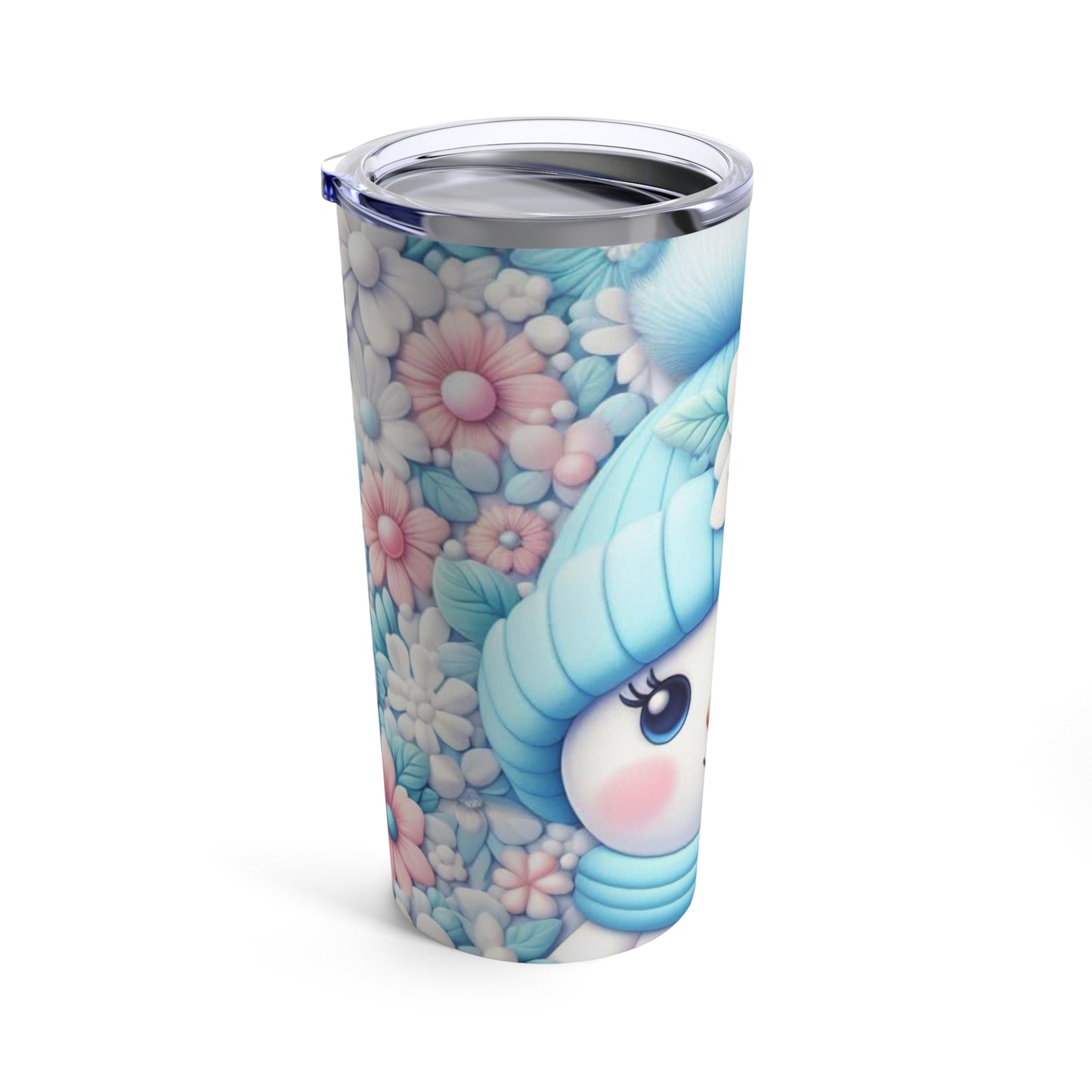 Blue snowman Tumbler 20oz (christmas)