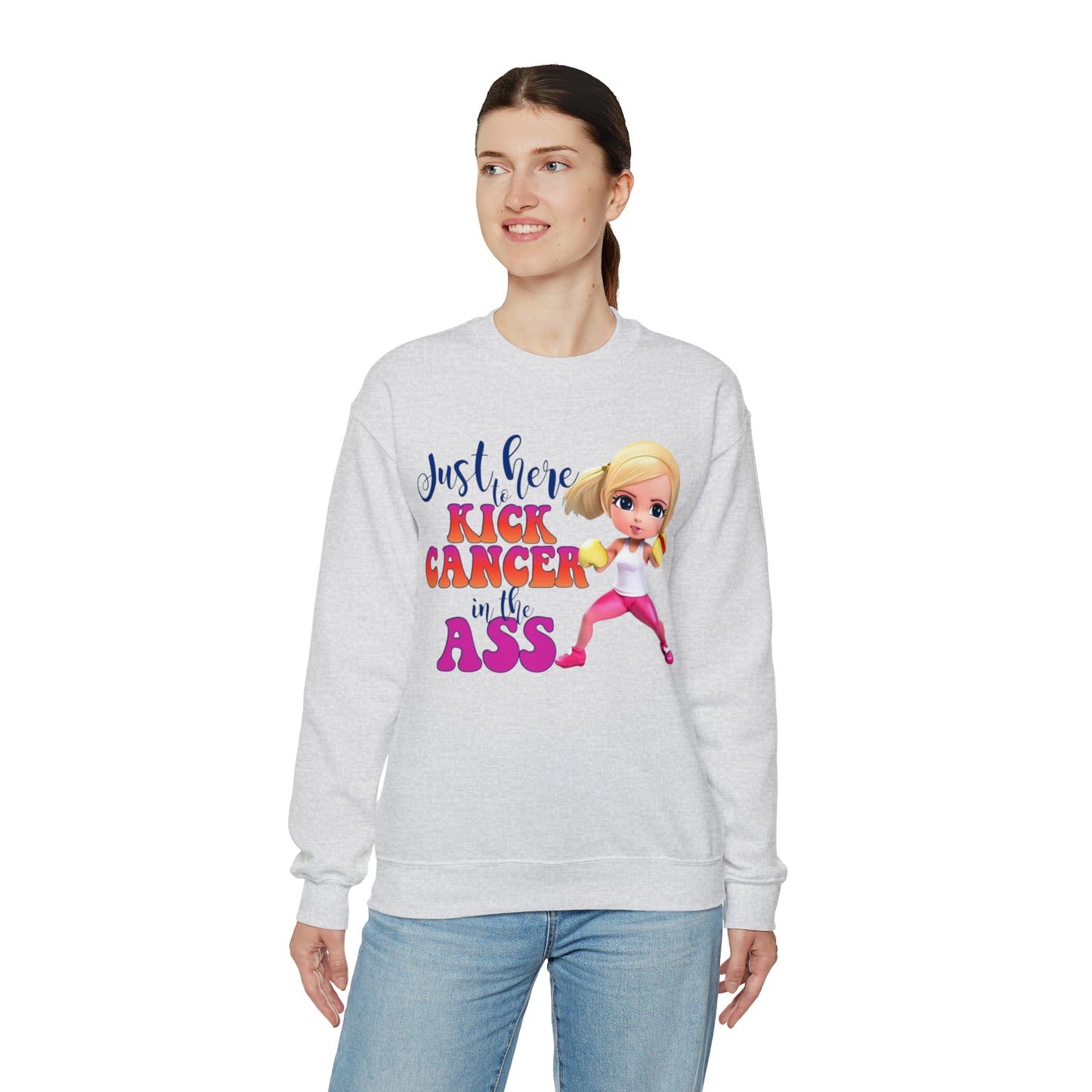 Cancer kick ssa - Sweatshirt