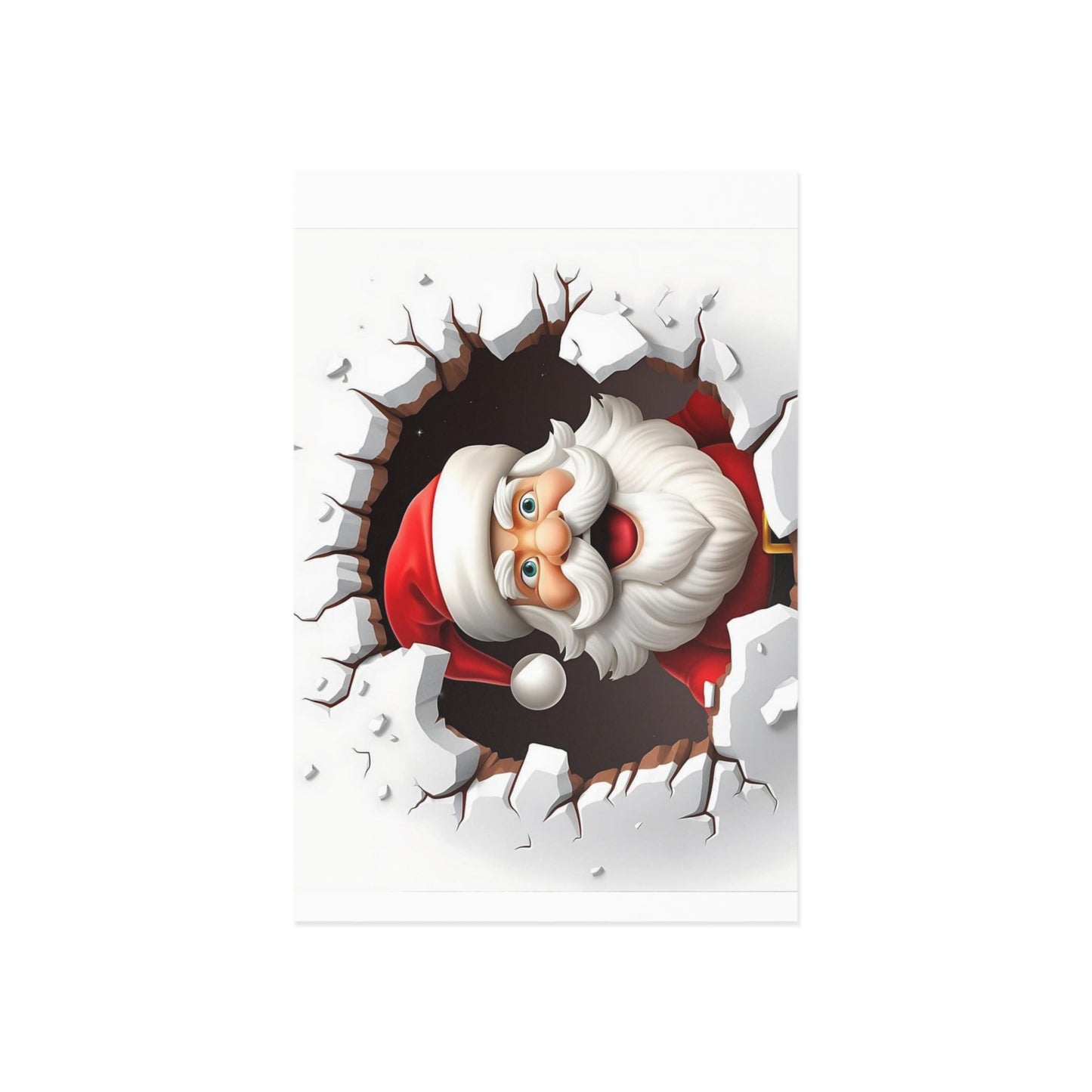 Cracking Santa Postcards (Christmas)