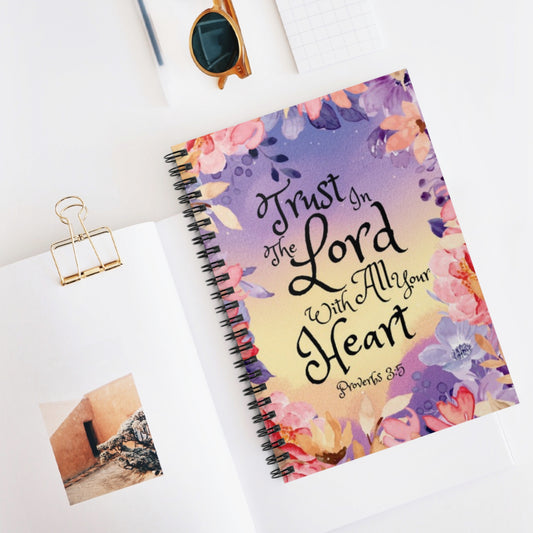 Trust in the Lord Spiral Notebook