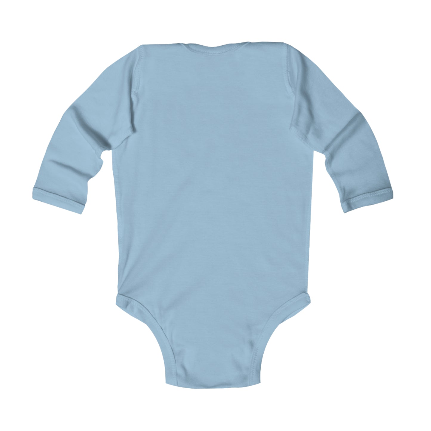 Blue Infant Long Bodysuit (Chirstmas)