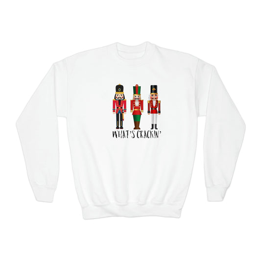 What's Crackin Youth Sweatshirt (Christmas)