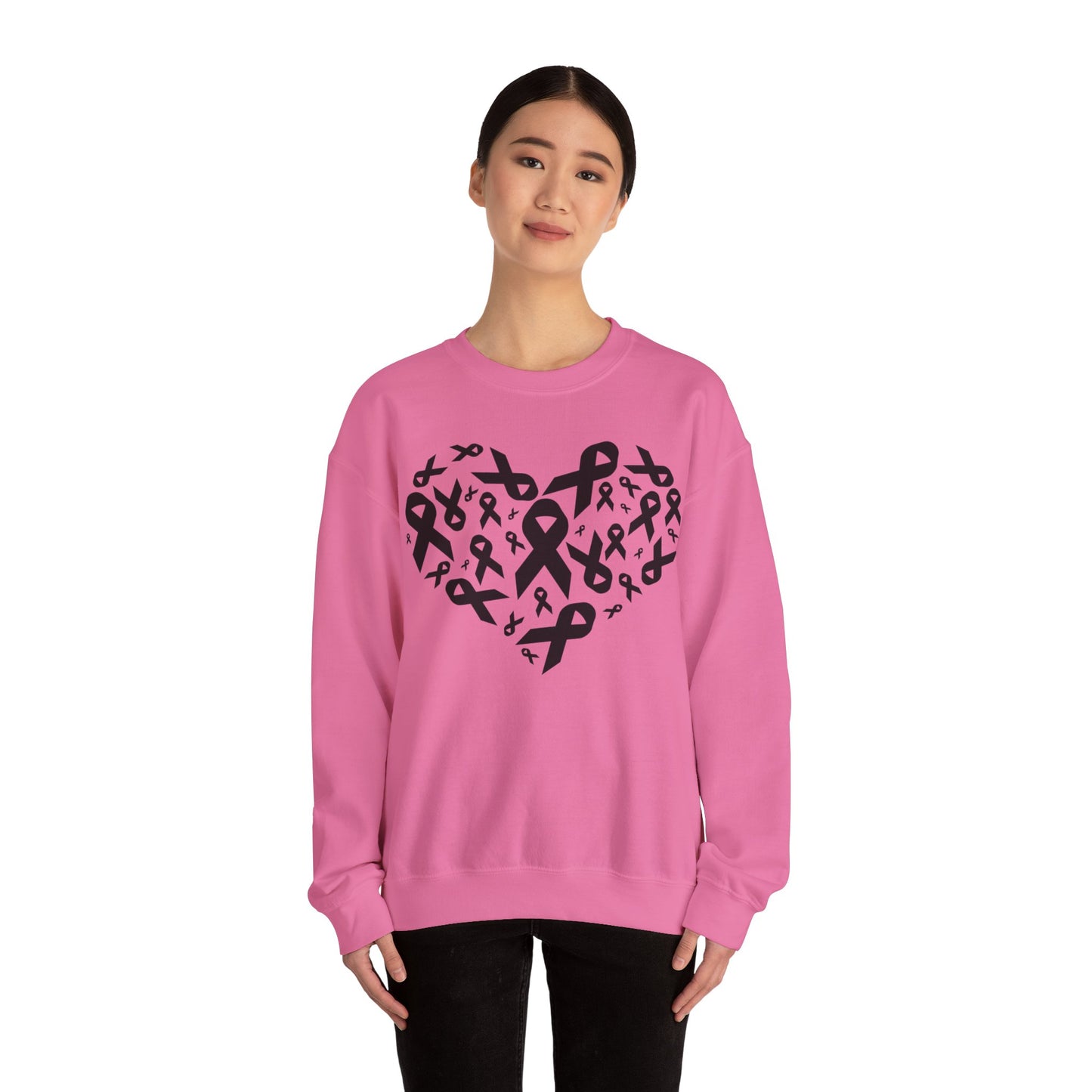 Ribbon (black) - Sweatshirt