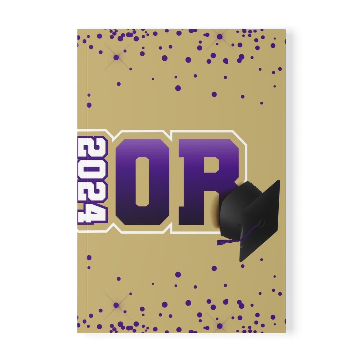 Senior Purple 2024- Softcover Notebook