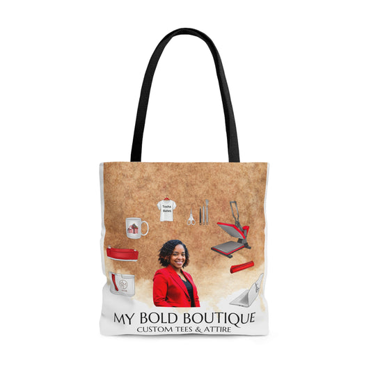 Tote Bag (AOP) - customized (bold)