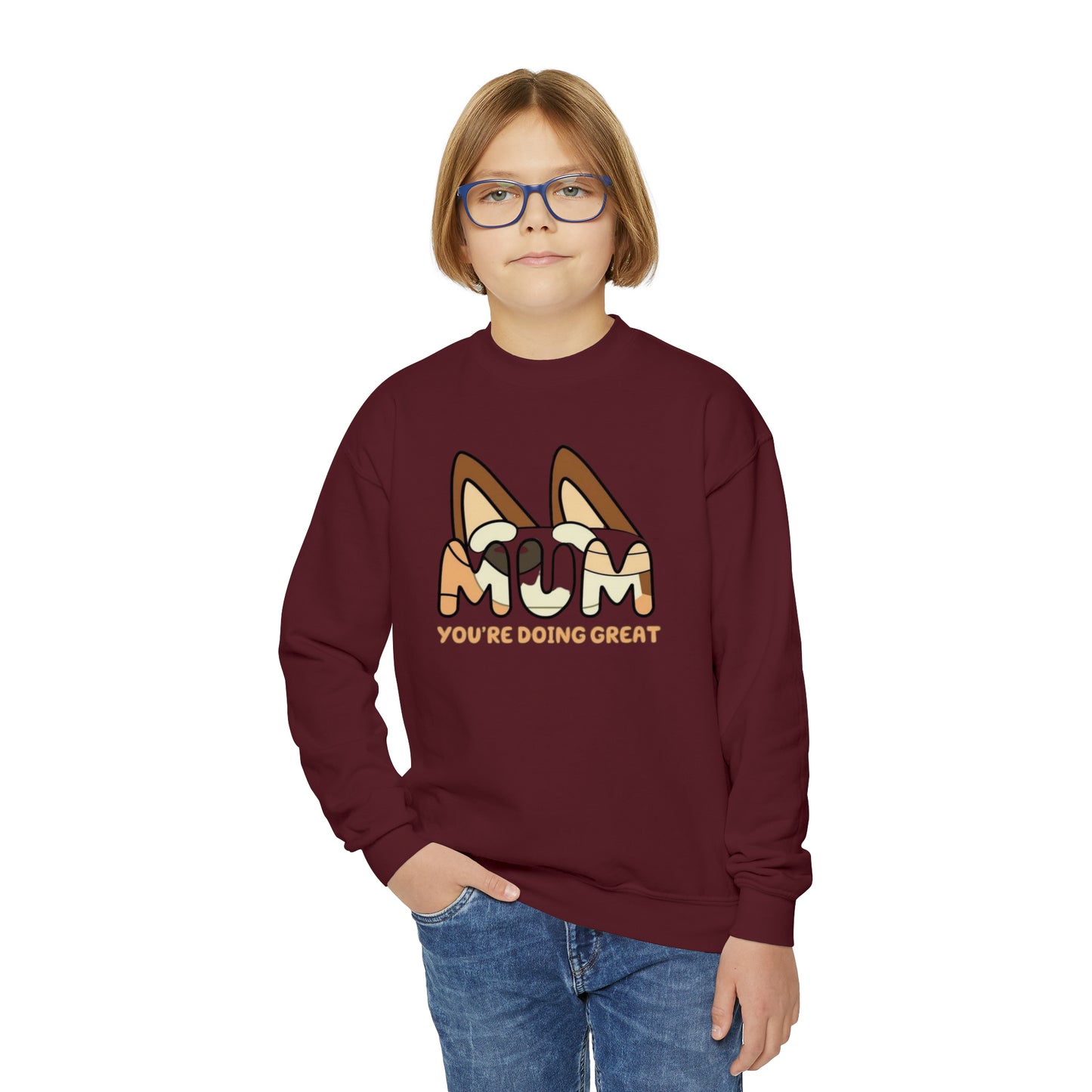 Youth Sweatshirt - MUM you doing great