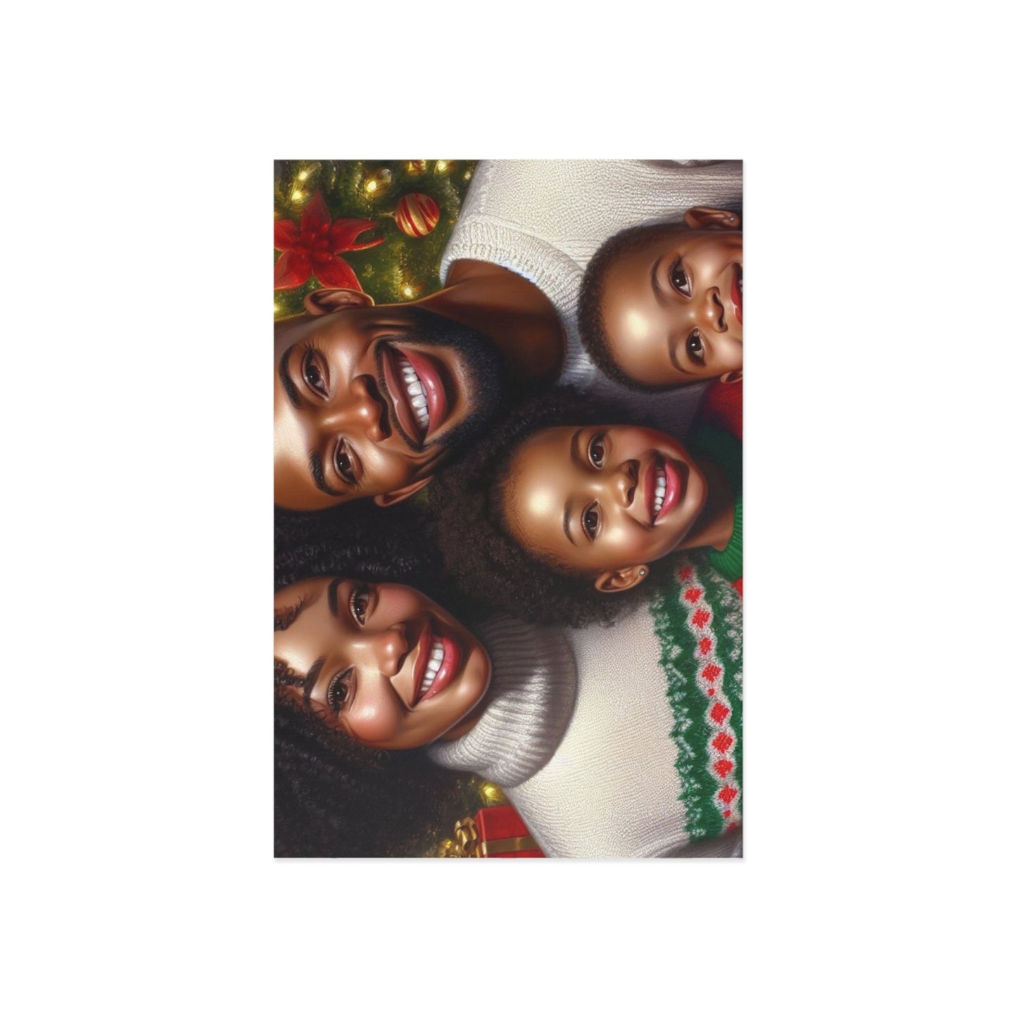 Black Family Postcards (Christmas)