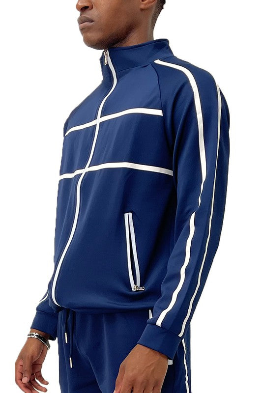 TAPE STRIPE TRACK JACKET