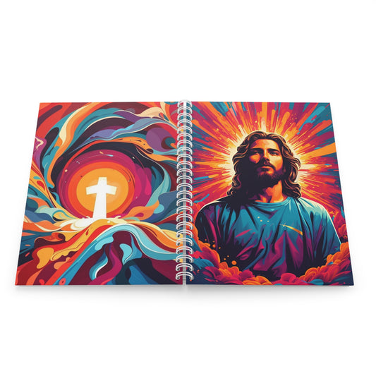 Lovely Notebook - Colorful Jesus