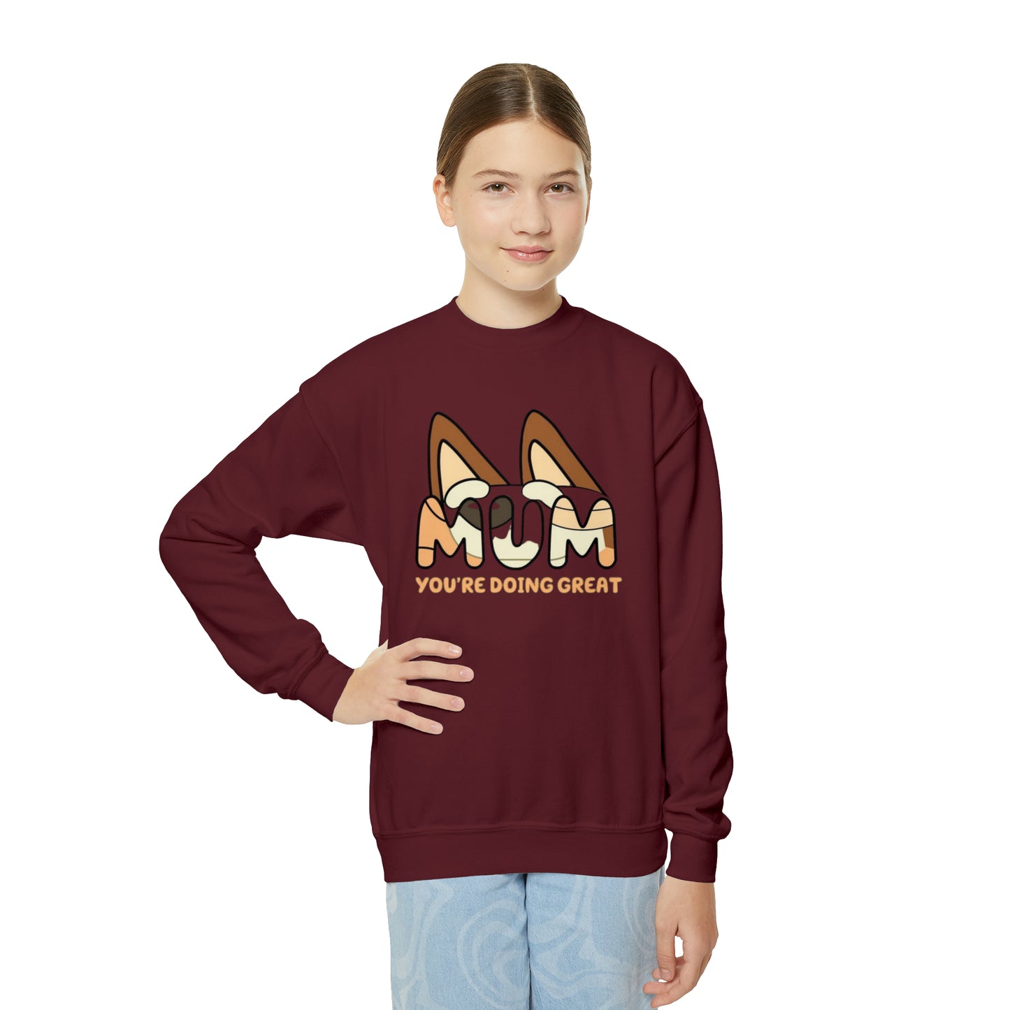 Youth Sweatshirt - MUM you doing great