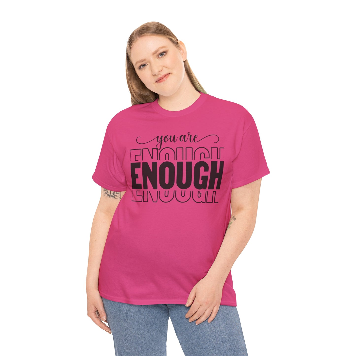 You are Enough Cotton Tee