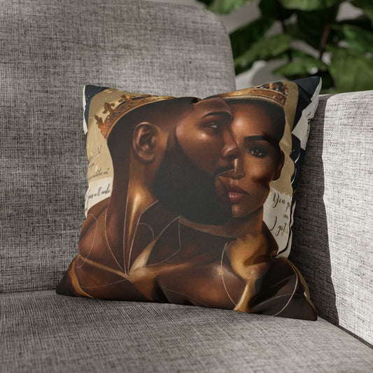 Couple (king/queen) Square Pillow Case