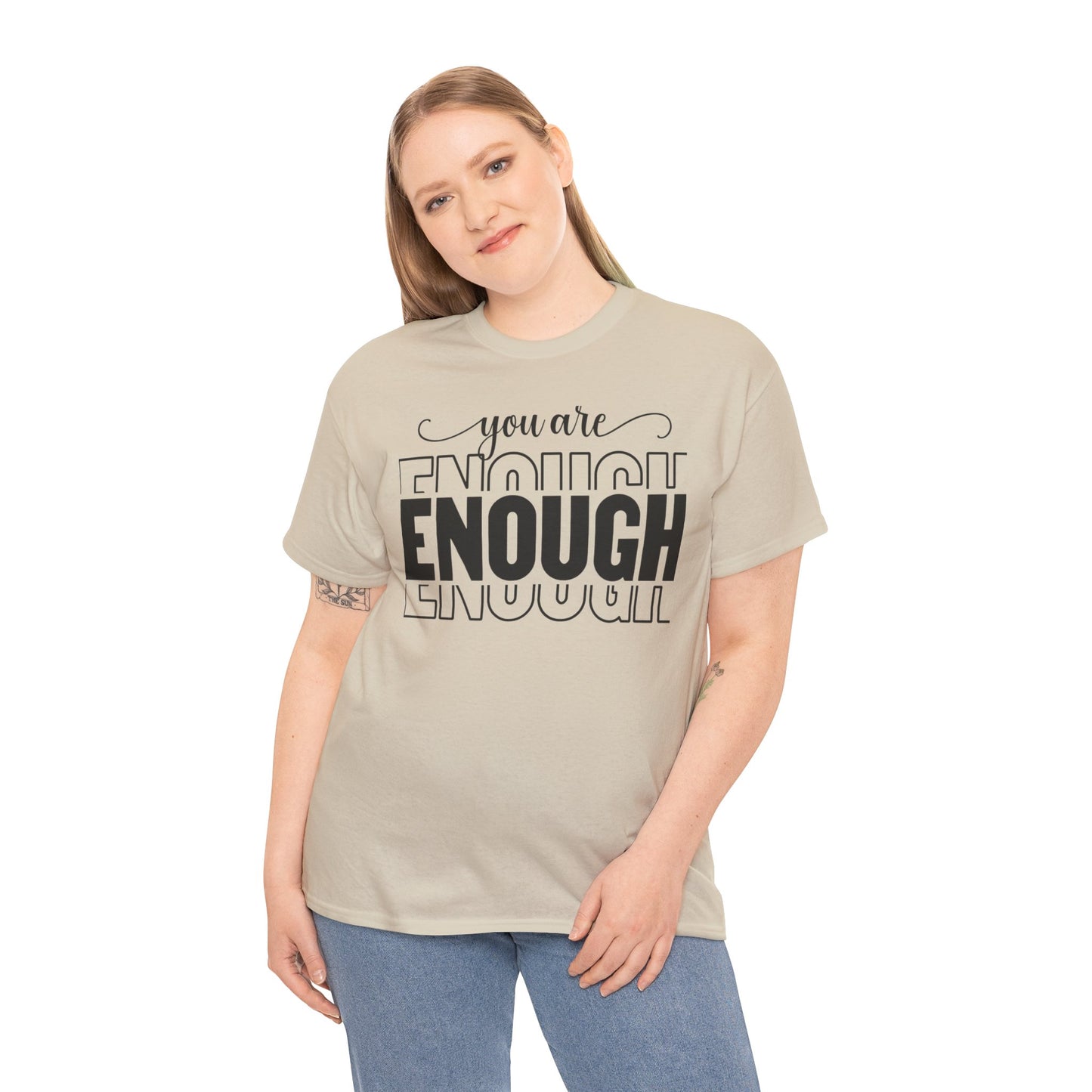 You are Enough Cotton Tee