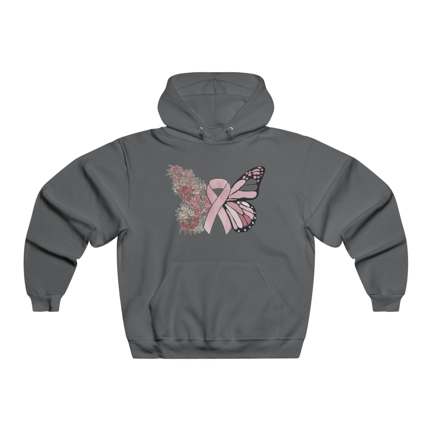 Butterfly and Cancer - Hooded Sweatshirt