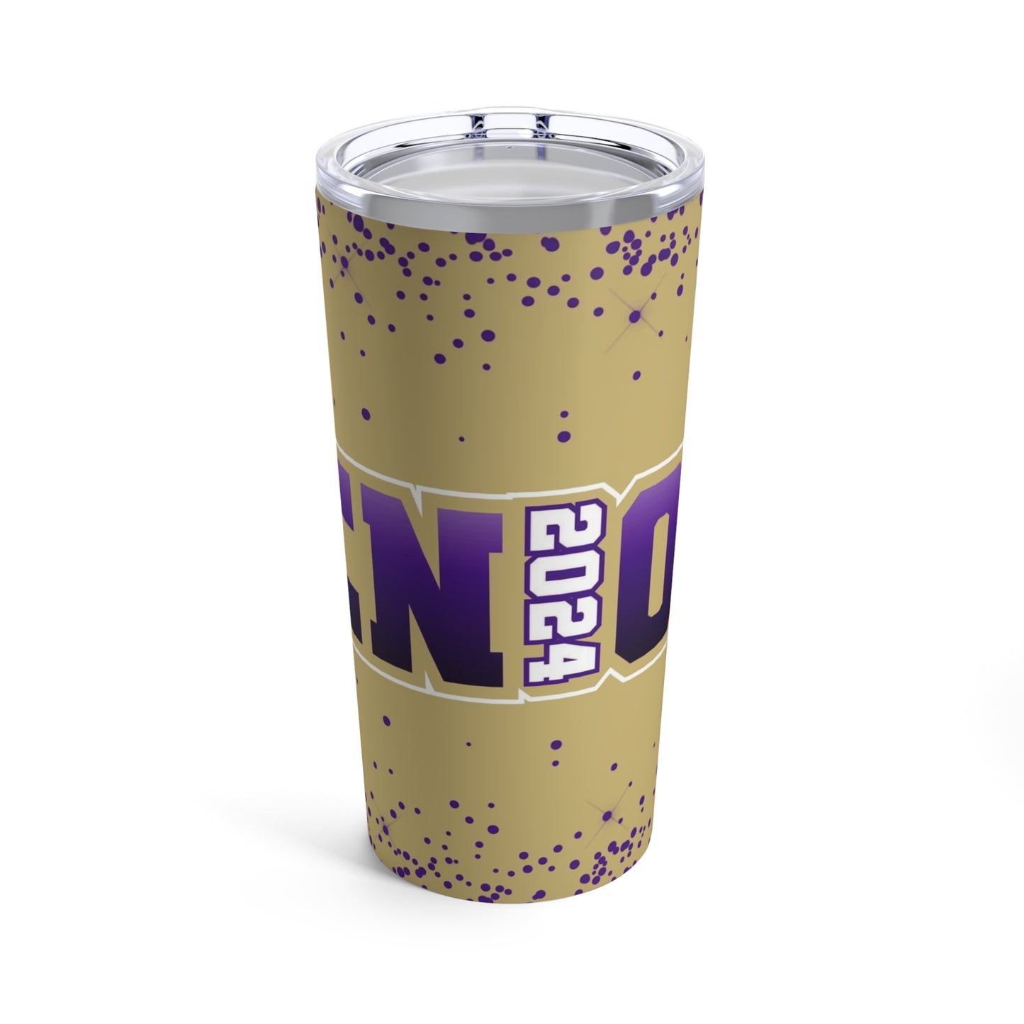 Purple Senior 2024 Tumbler 20oz