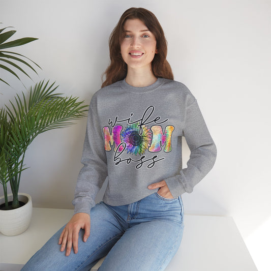 Wife Mom Boss Sweatshirt