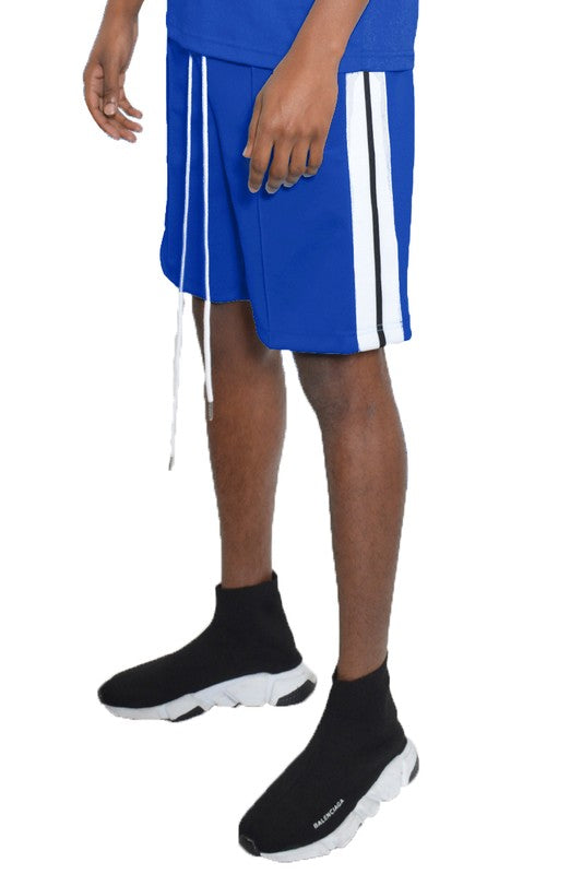 Solid Tape Shorts Above the Knee Sweat Short