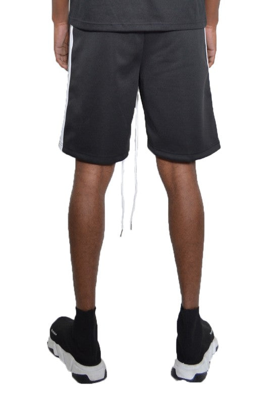 Solid Tape Shorts Above the Knee Sweat Short