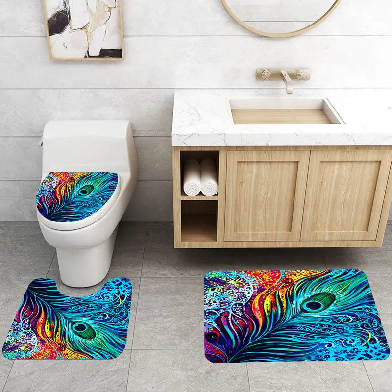 Colorful Flower Bath SET