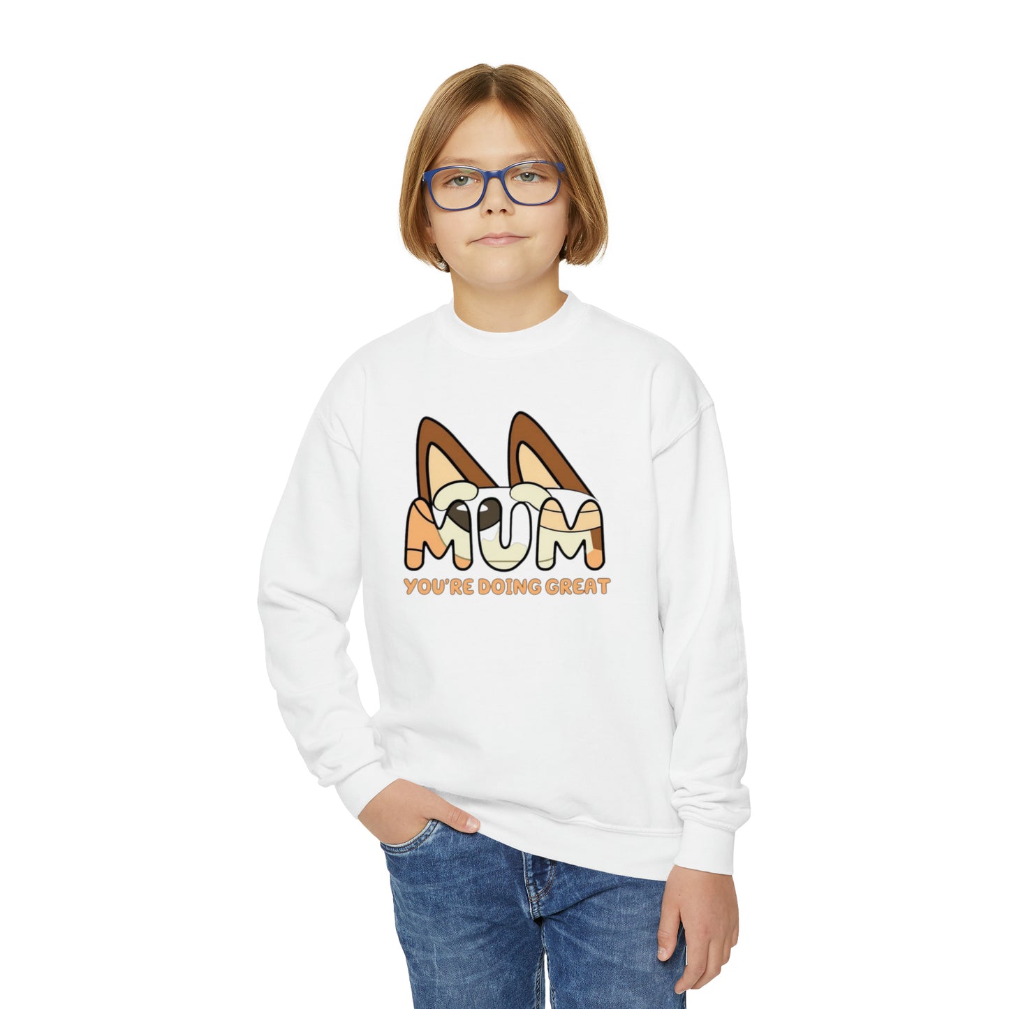 Youth Sweatshirt - MUM you doing great