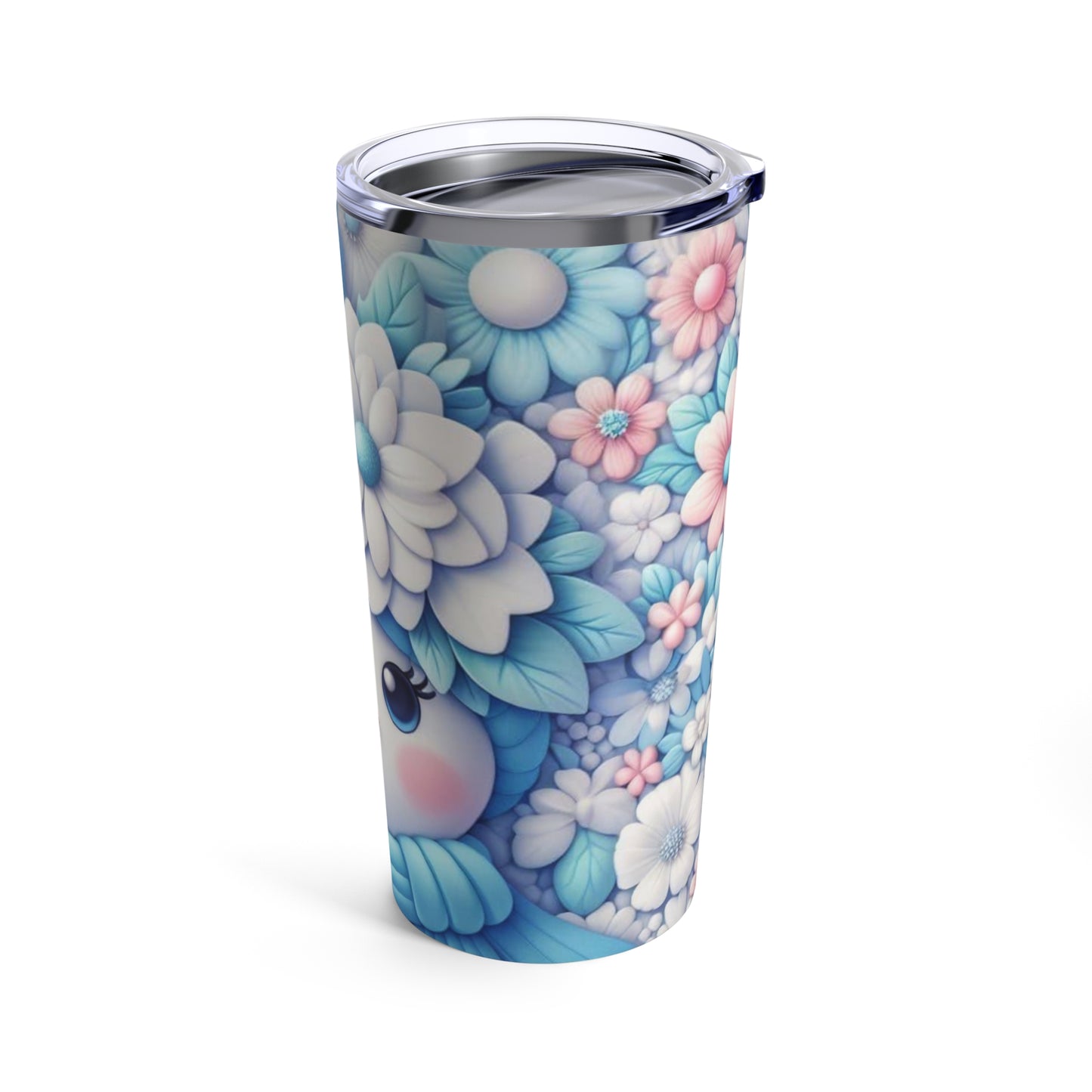 Blue snowman Tumbler 20oz (christmas)