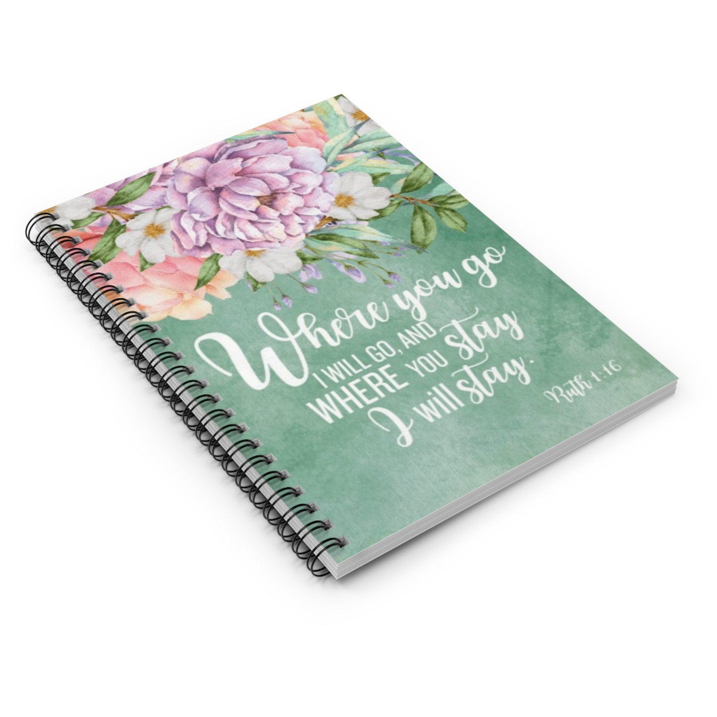 Where you go - Spiral Notebook