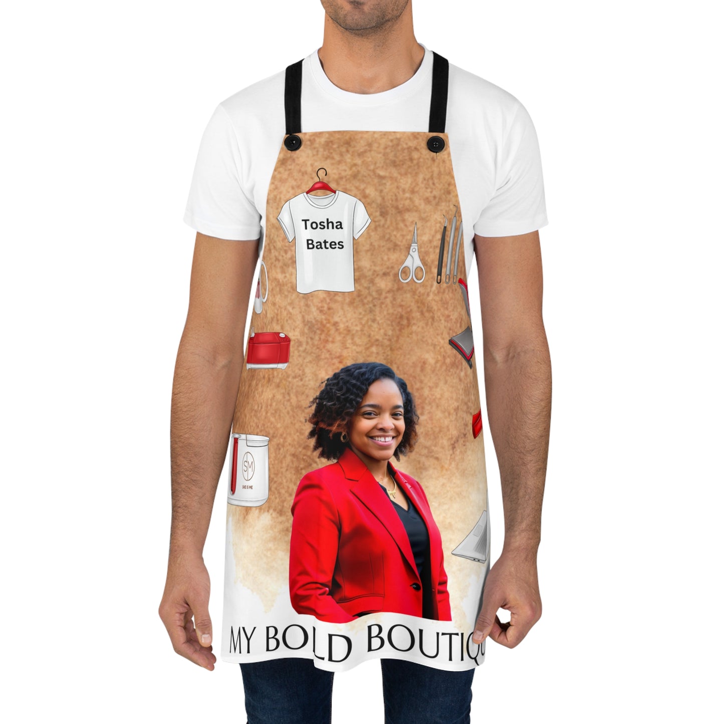 Customized Apron (AOP) (BOLD)