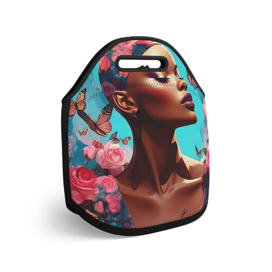 Butterfly Cancer Pink Lady Lunch Bag