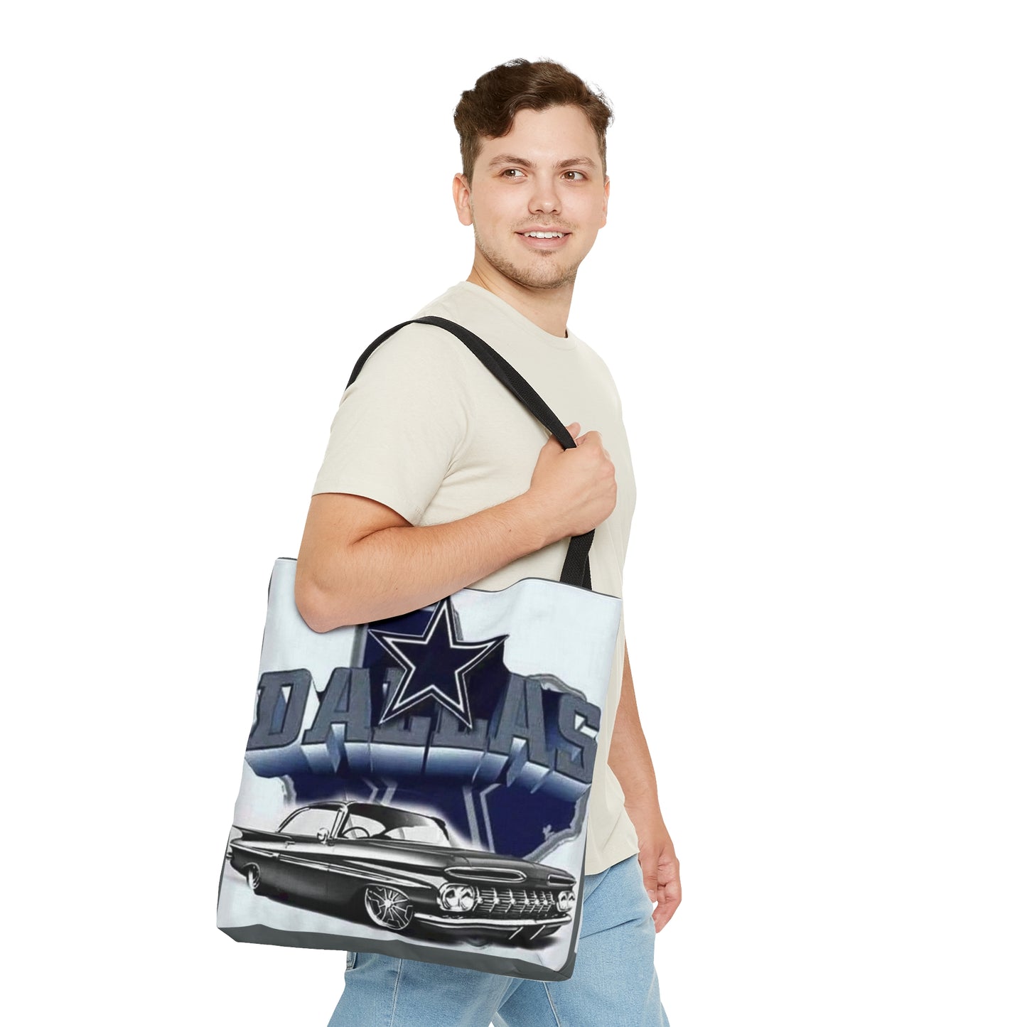 Car- Dallas Cowboy Tote Bag (AOP)