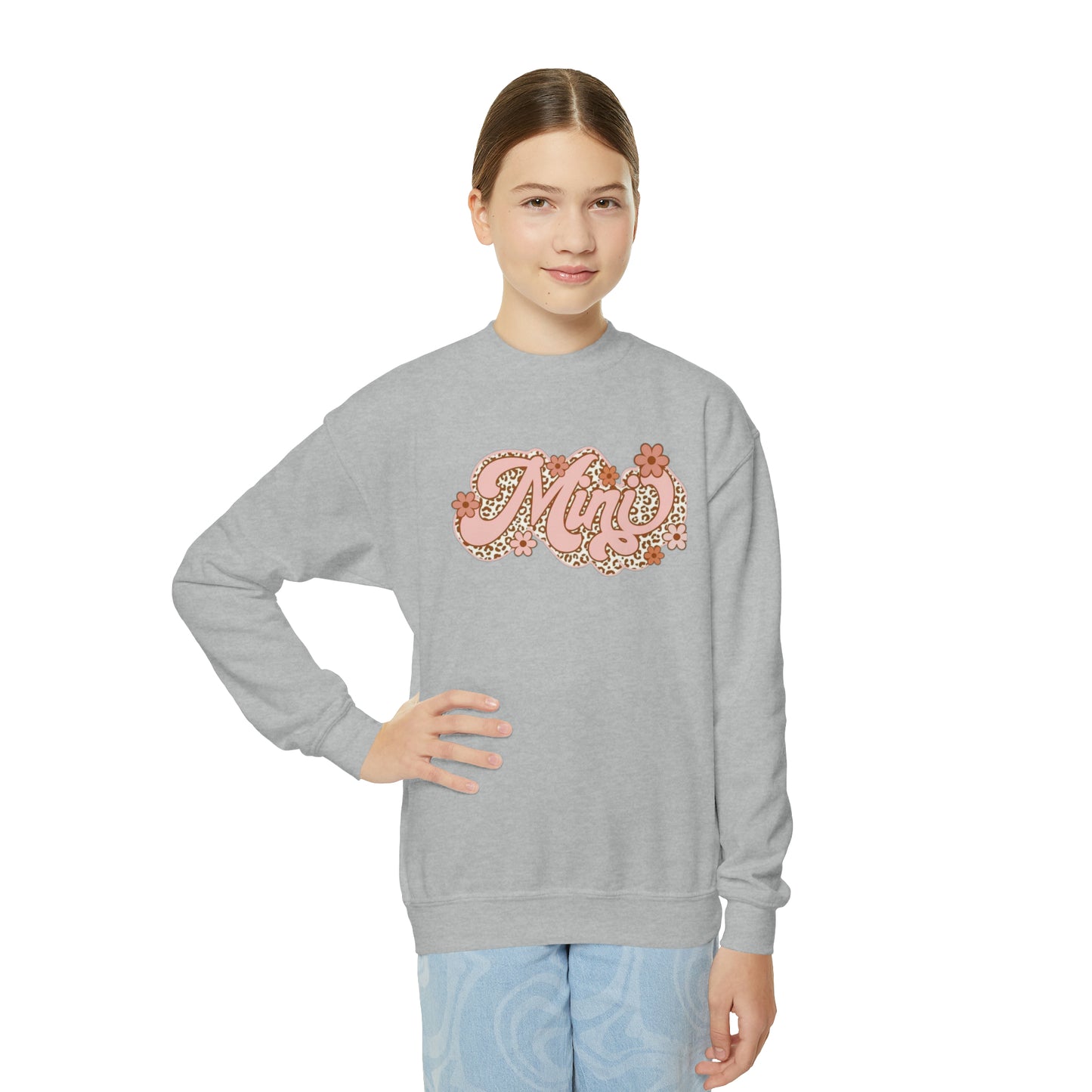 Youth Sweatshirt - Mini - flower