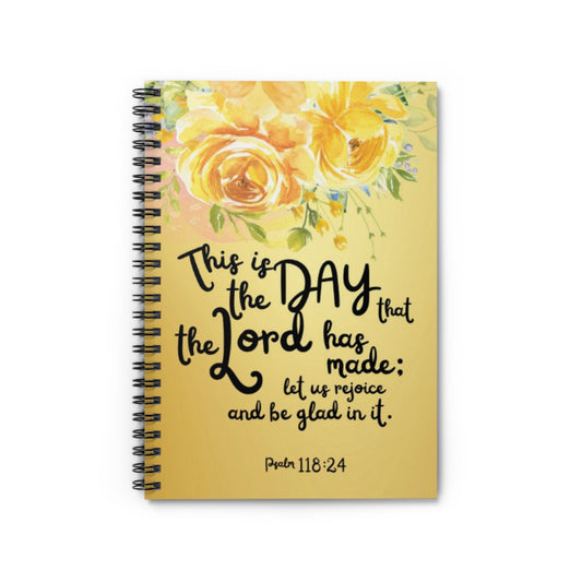 Spiral Notebook- This is the Day