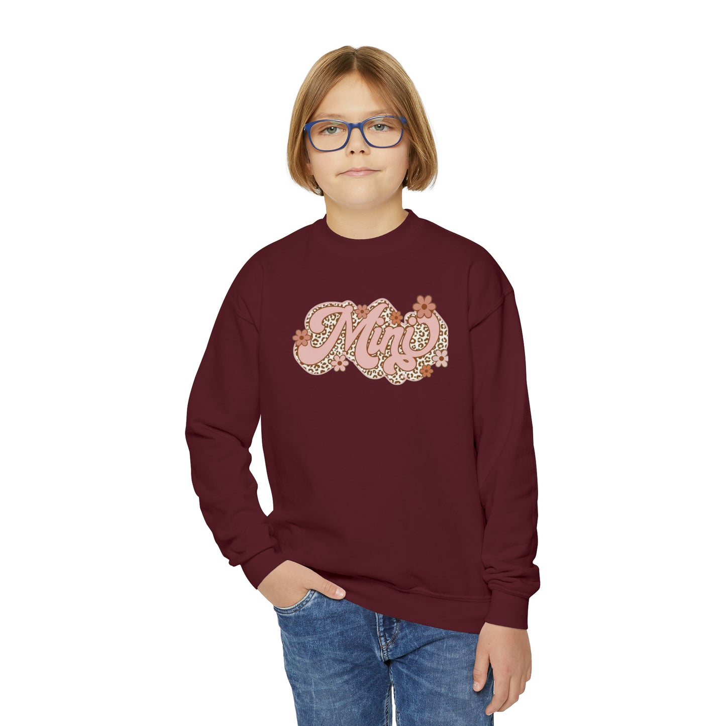 Youth Sweatshirt - Mini - flower