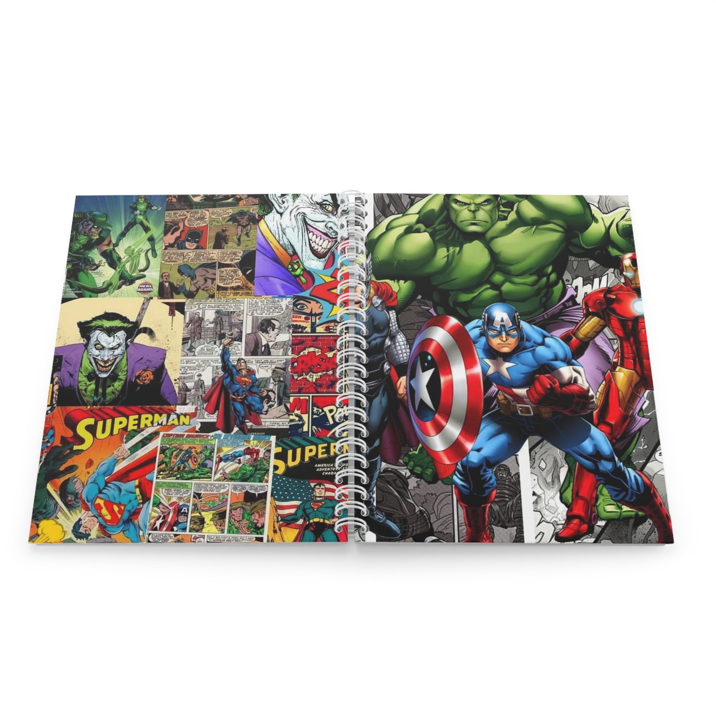 Cosmic Superhero Spiral Notebook