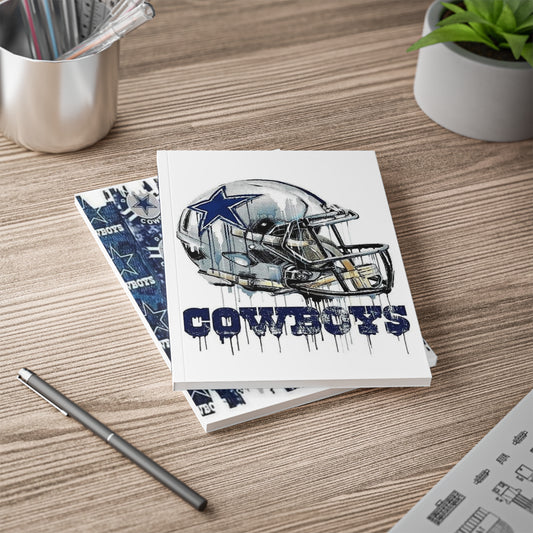 Cowboys Stars and More  - Softcover Notebook