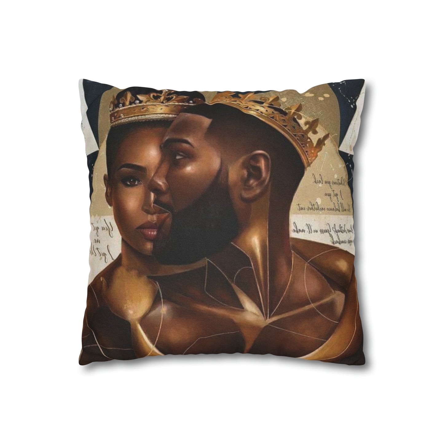 Couple (king/queen) Square Pillow Case