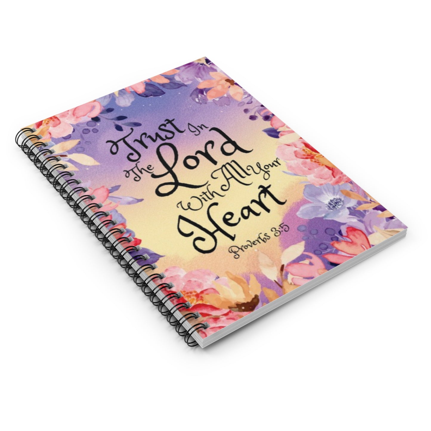 Trust in the Lord Spiral Notebook